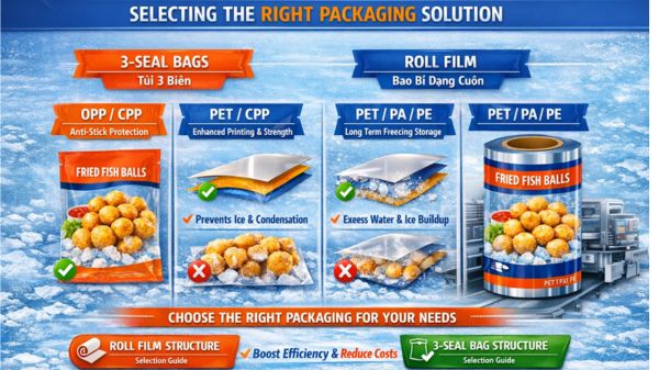 Lựa chọn cấu trúc bao bì theo từng trường hợp