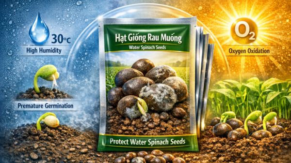 Đặc tính của hạt giống rau muống cần được bảo vệ