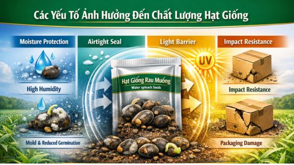 Các yếu tố ảnh hưởng đến chất lượng hạt giống