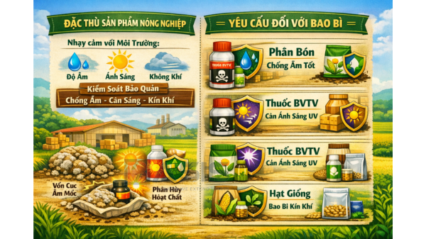 Bao bì nông nghiệp là gì: đặc thù sản phẩm nông nghiệp và yêu cầu đối với bao bì