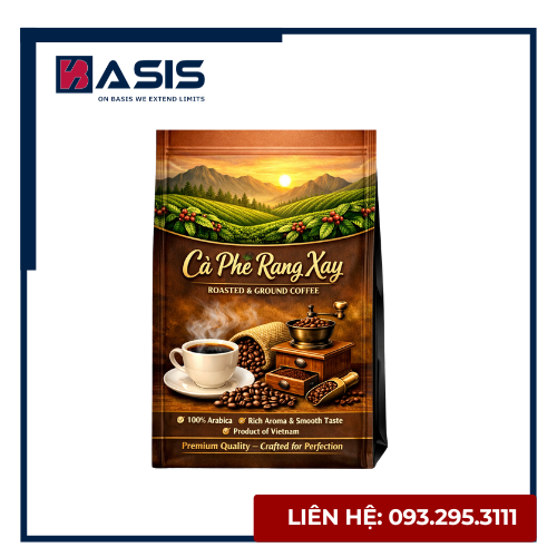 Bao bì cà phê rang xay